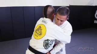 Pedro Sauer, Front Bear Hug Over Arms Counter Self Defense