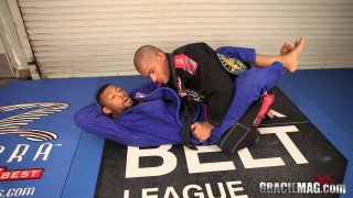 Overhook punch choke from closed guard- Tim Spriggs