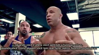 Wrestling Legend Cael Sanderson Training with Wanderlei Silva