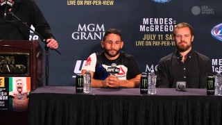 Chad Mendes respects McGregor but says Aldo a different animal