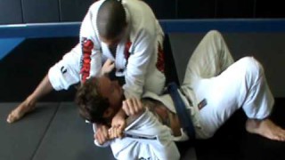 Lapel Choke Over Arm from Side Control- Andre Galvao