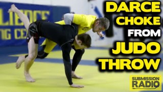 D’arce CHOKE from COUNTERED Judo throw – UFC fighter & Olympian Dan Kelly