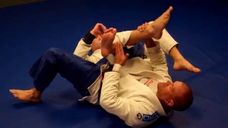 Rolling Knee Compression Lock from Backmount