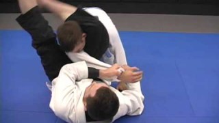 “Swivel triangle” from double under guard pass defense