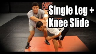 Wrestling Technique – Single Leg + Knee Pick