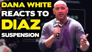 Dana White reacts to Nick Diaz 5 year suspension