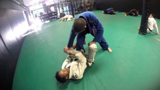 How to sweep from De La Riva Guard