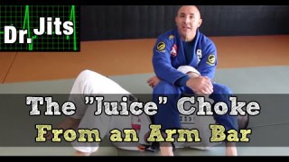 The “Juice Choke” from the Arm Bar Position