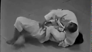 Masahiko Kimura demonstrating judo techniques