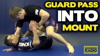 Pass the Butterfly guard straight into Full mount