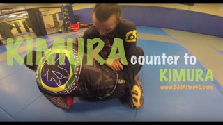 Kimura counter to Kimura (in the guard)