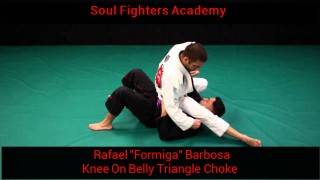 Triangle from the Knee On Belly