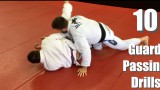 10 BJJ Guard Passing Drills (Starting High And Working Low)