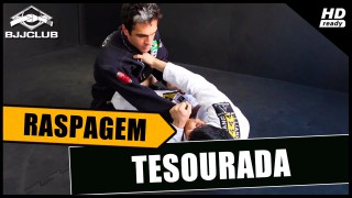 Scissors sweep from Closed Guard