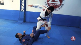 Toe Hold From Top Open Guard