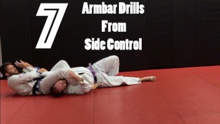 7 Armbar Drills From Side Control And Knee On Belly