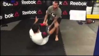 CM Punk Drilling RNC to Full Mount to Armbar Transition
