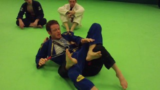 Defending the back take and transitioning to one legged-X guard