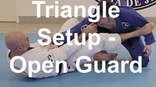 Triangle Setup – Open Guard