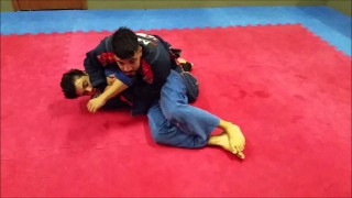 X Guard Sweeps To Guard Pass And Back Take