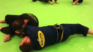 Kimura grip to counter the spinning armbar
