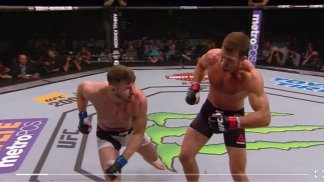 UFC 199: Bisping vs. Rockhold finish