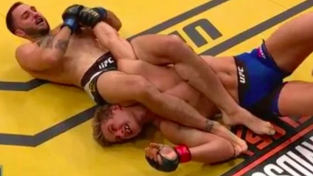 Sage Northcutt’s Crazy Armbar Escape at UFC 200