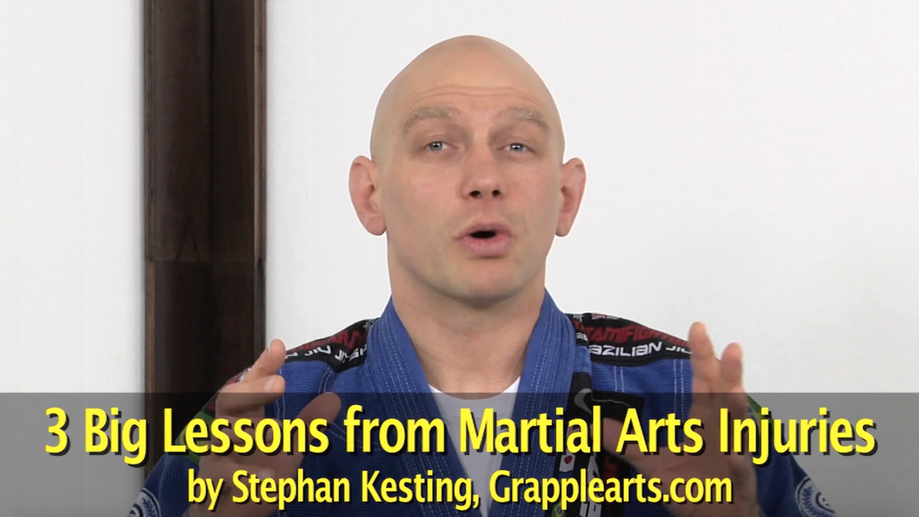 Big Lessons From Martial Arts Injuries-   Stephan Kesting