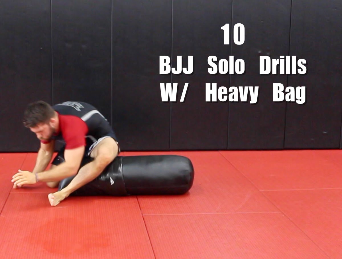10 BJJ Solo Drills W/ Heavy Bag  – Nick Albin