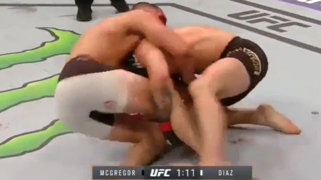 All Of Nate Diaz’s UFC Finishes