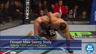 BJJ Scout: Demian Maia Study Part 4 – Staging Points & Signature Sweep