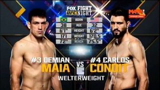 Carlos Condit vs Demian Maia – Watch the Fight