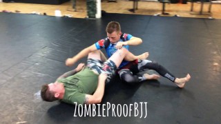 Defended Armbar To Backtake/Triangle – Kent Peters