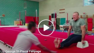 Georges St-Pierre Gymnastics Training