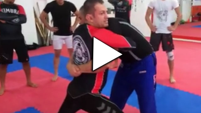 Awesome counter throw to double underhooks- Coach Zoran Spasojevic