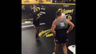 CM Punk Open Workout Sparring & Grappling for UFC 203