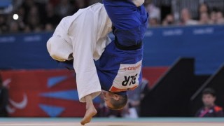 Newaza Dominating Match from The Judo Paraolympics