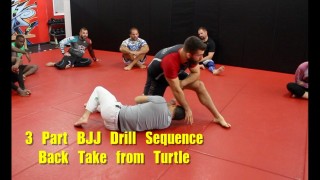 3 Part BJJ Drill Sequence – Back Take from Turtle – Nick Albin