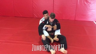 Wagnney Fabiano’s Arm Triangle From Back – Kent Peters
