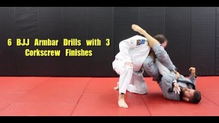 6 BJJ Armbar Drills with 3 Corkscrew Finishes – Nick Albin
