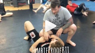 North South Choke From Knee On Belly – Kent Peters