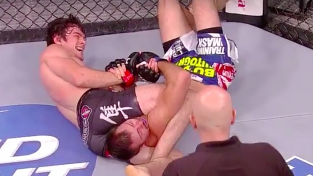 First Ever Kimura Trap in the UFC