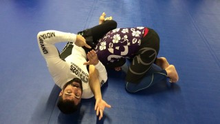 Arm drag from butterfly guard to reverse triangle or armlock-Ricardo Migliarese