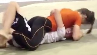 Girl Destroys Boy At Grappling Competition