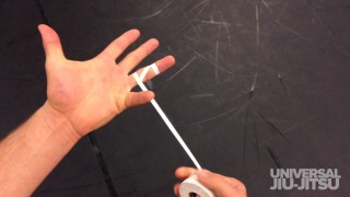 How to tape your fingers for BJJ