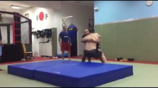 JACKED Cro Cop Working On His Wrestling For Wanderlei Silva Fight