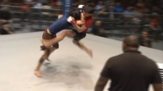 Sport BJJ Practitioner vs Muay Thai Fighter in MMA Fight