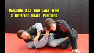 Versatile BJJ Arm Lock from 3 Different Guard Positions