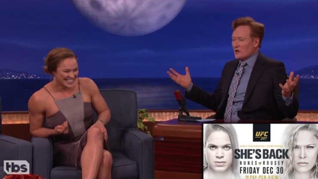 Ronda Rousey On Conan – Full Interview