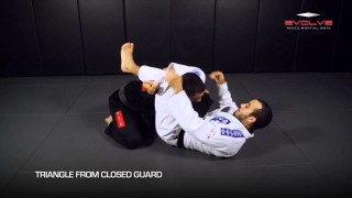 5 Triangle Choke Variations In 1 Minute | Evolve University
